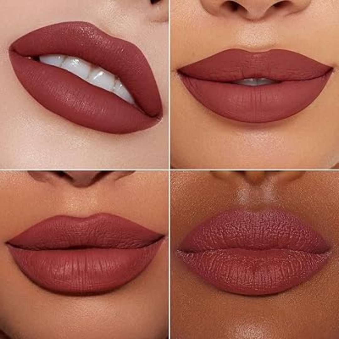 Fenty Icon Velvet Liquid Lipstick – The Essential Matte Collection Trio | Longwear, Transfer-Proof & Velvet Matte Finis