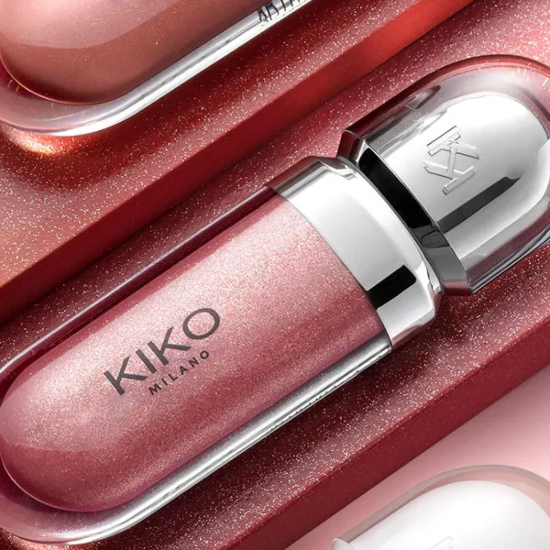 KIKO Milano 3D Hydra Xtreme Lipgloss – Plump, Hydrate & Shine with 23% More Moisture (Pack of 2)