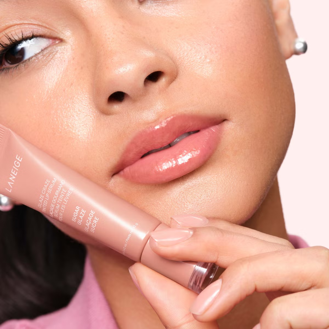 LANEIGE Glaze Craze Tinted Lip Serum – Plump, Hydrate & Shine with 12-Hour Serum-Infused Color