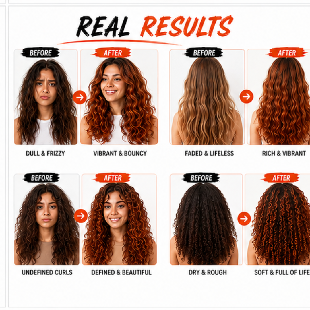 Curlsmith 2 in 1 hair curler & hair dye cream | Temporary color & styling Gel | No heat or Chemical for styling | Washes out in 1 wash
