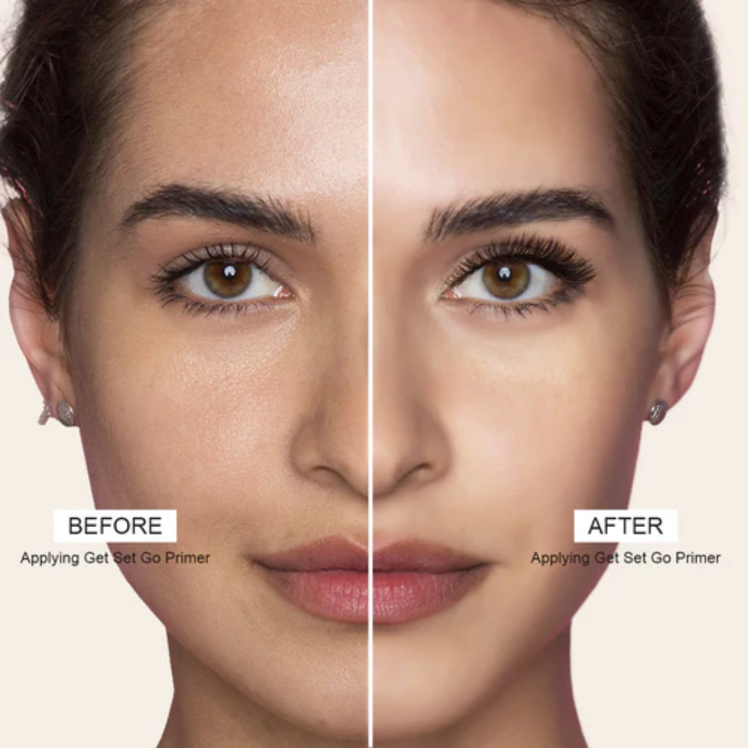 FLICKA Silk Touch & Blend & Shine Face Perfection Duo | Hydrating Primer + SPF Foundation