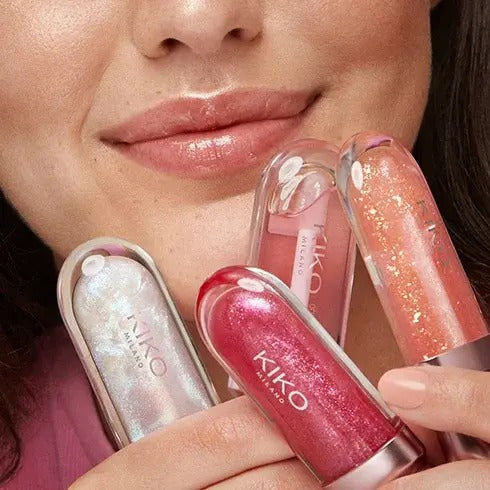 KIKO Milano 3D Hydra Xtreme Lipgloss – Plump, Hydrate & Shine with 23% More Moisture (Pack of 2)