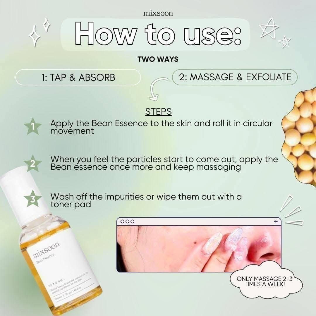 Mixsoon Glow Bean Essence – Hydrate & Heal (50ml)